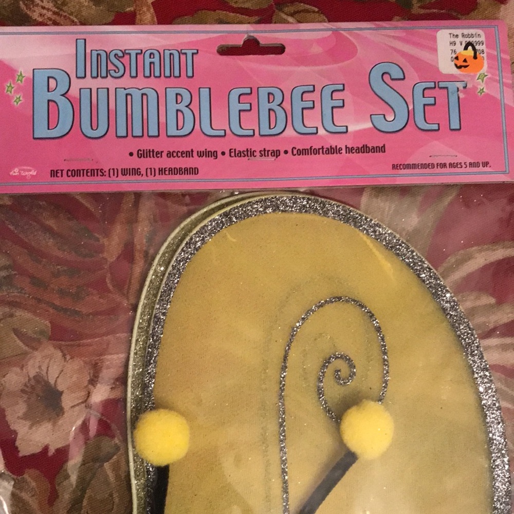 Costume- “Instant Bumblebee Set” NWT- For ages 5+